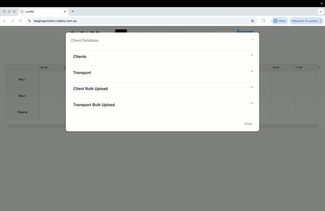 Creating Transport Companies in LoadIQ through Individual or Bulk Upload