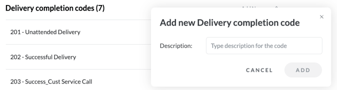 Add new del comp code