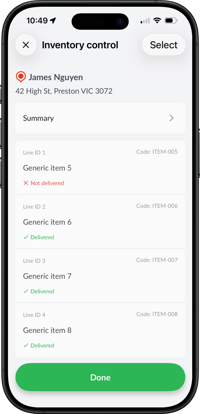 Inventory Control updated