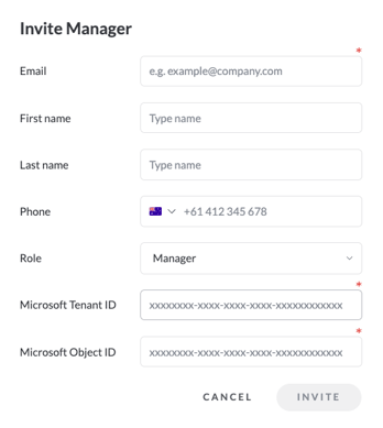 Invite Manager