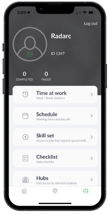 Radaro App Preferences 1