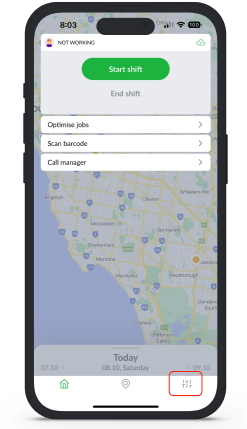 Radaro App Preferences