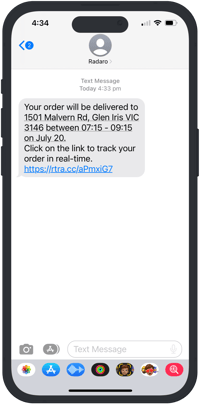 routed sms